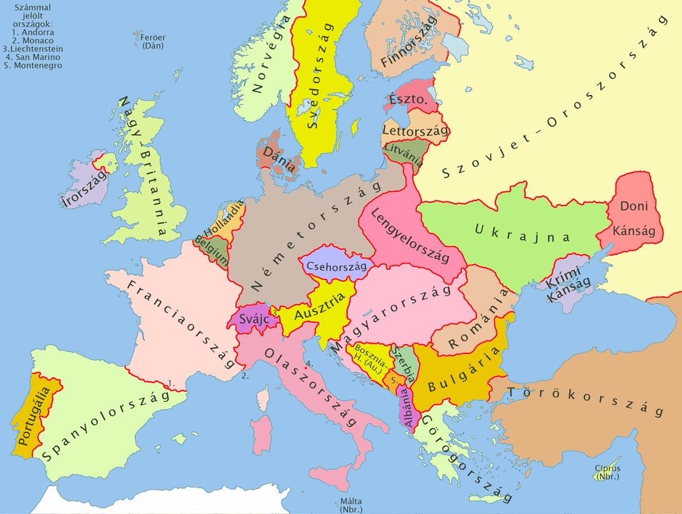régi európa térkép Európa Térkép 1900 | Térkép 2020